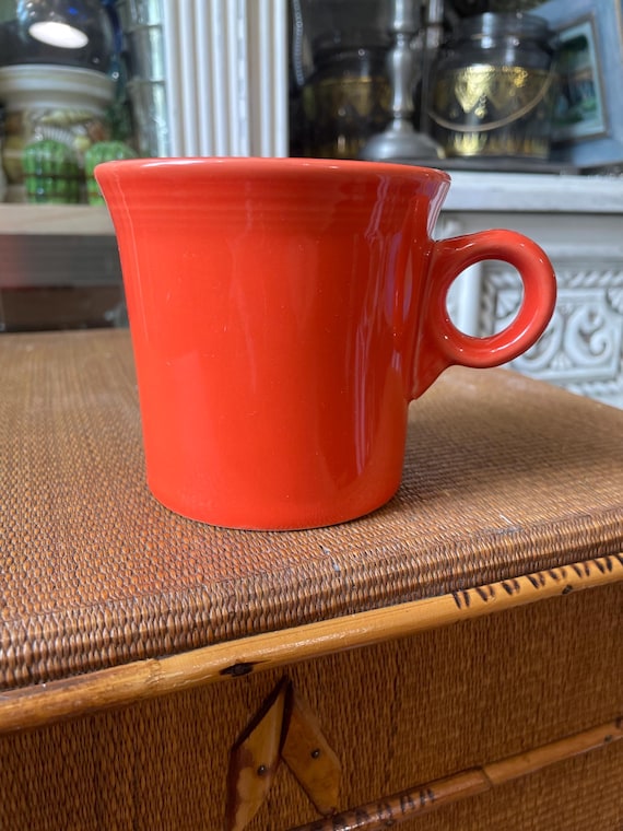 HLC Fiestaware Fiesta USA Orange Coffee Mug - Etsy