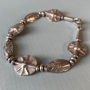 Karen Hill Tribe silver beaded bracelet