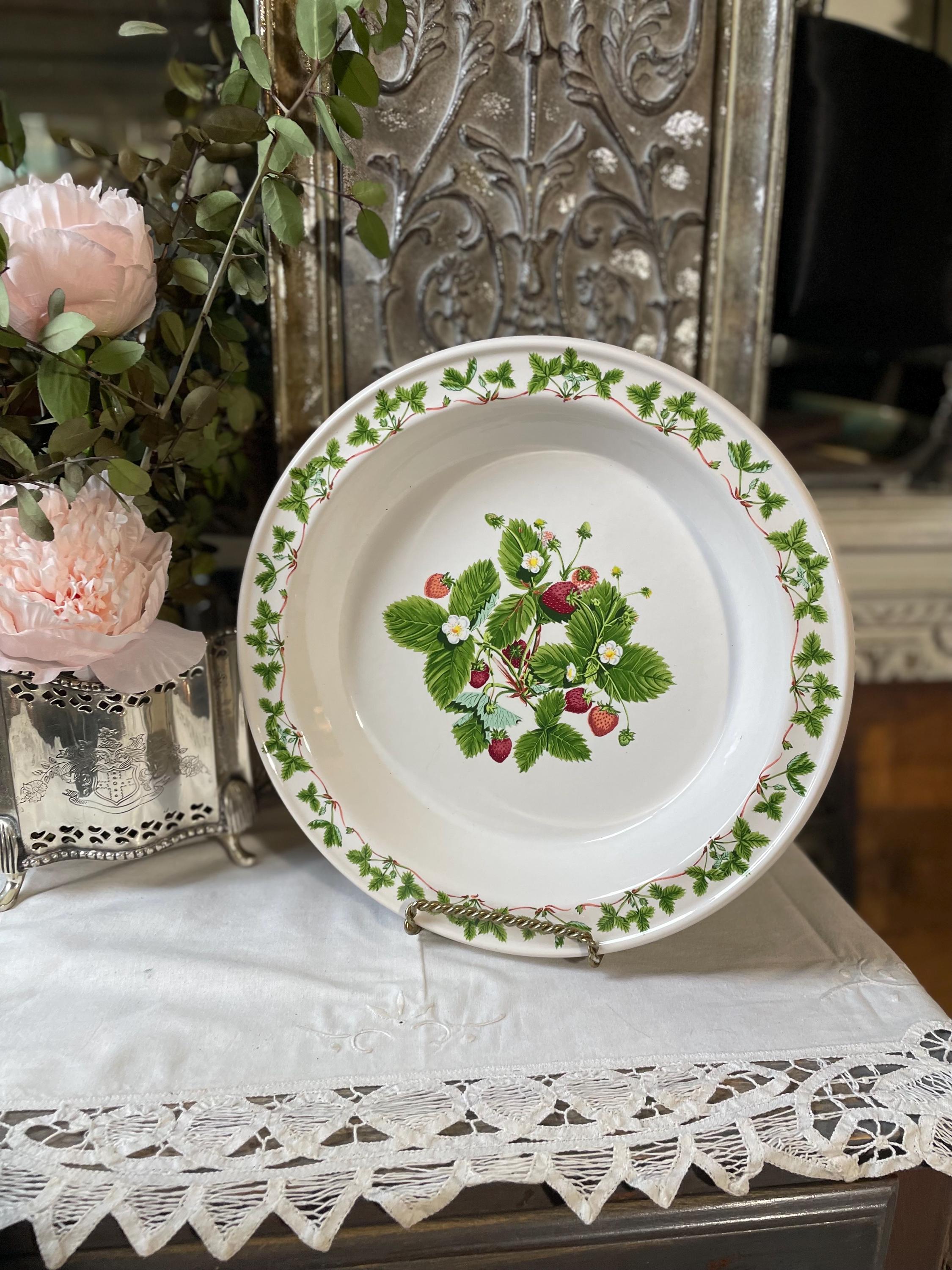 Vintage Portmeirion Pomona Botanic Garden Ceramic Fruit Dinner and