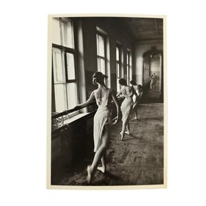 Origin Bolshoi Ballet School Moscow 1958 Cornell Capa Photo Postcard 4.25" x 6"