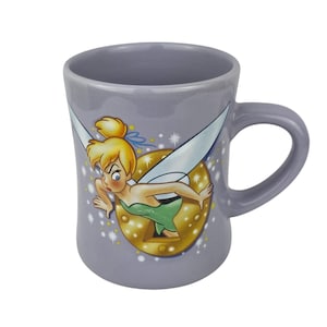 Tinkerbell Coffee Mug Cup DISNEY Store TINK Stuck in Keyhole 3D Fairy Pixie