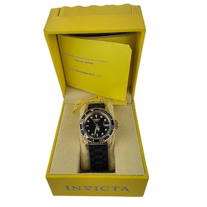 Rare Invicta Automatic Men&#39;s 200m GRAND Pro Diver Chronograph Watch