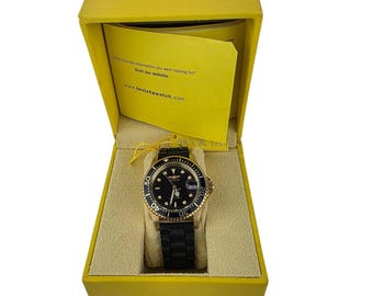 Rare montre chronographe automatique GRAND Pro Diver 200 m pour hommes Invicta
