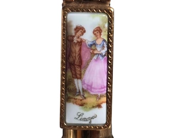 Vintage Limoges, Parijs, Frankrijk, houder voor lippenstift: 1 x 2,75 inch
