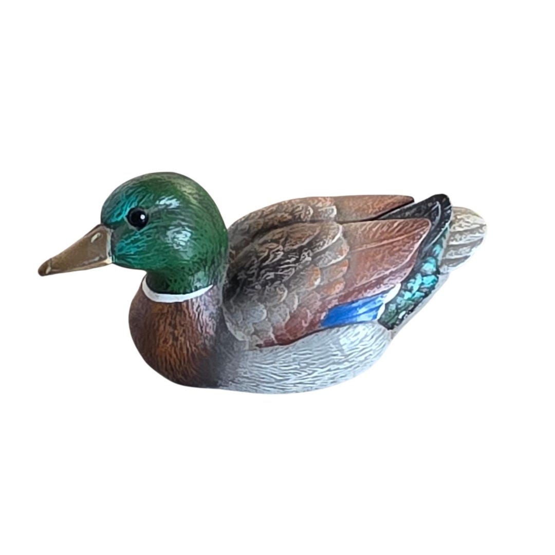 鷹 タカ 置物 イタリア Elli Malevolti エリー・マレヴォルティ Elli Malevolti Duck Brass Beak, Painted Resin Italian 5