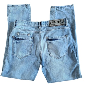 Philipp Plein Stone Wash 1978 Limited Edition Jeans Size 33