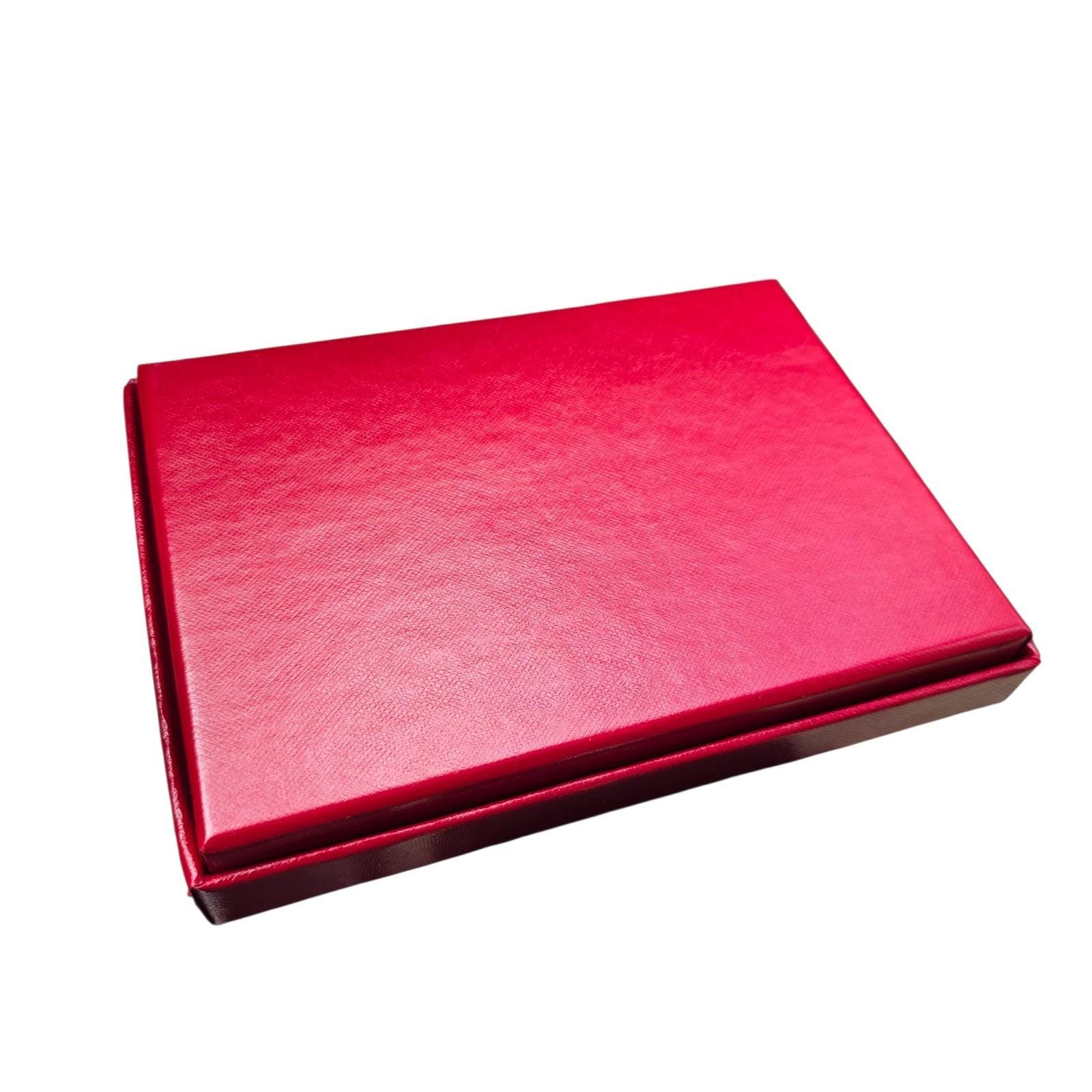 Cartier Red Glossy Empty Gift Presentation Box 7.25”x5.25”x1.25