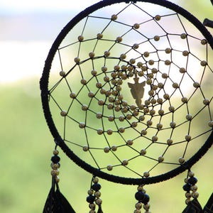 Dreamcatcher &quot;Goldpearl&quot;, diameter 15 cm