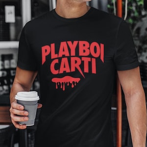 Playboi Carti T-Shirt Ich bin Musik T-Shirt Rap Merch Hip Hop Streetwear Rolling Loud 2025 T-Shirt Opium Rolling Loud Live Musik Fan T-Shirt