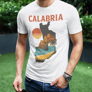 Calabria Italia shirt Gift , Vacation Tee Italia, Italy Holiday Clothing,Italy destination Gift from Calabria and Italy, Beach Vibes Shirt