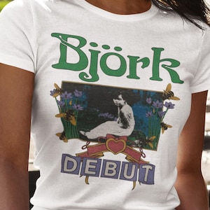 Björk Tee , Bjork shirt, Björk tshirt, Bjork Tour, bjork tee, y2k, concert shirt, Bjork Vintage tee