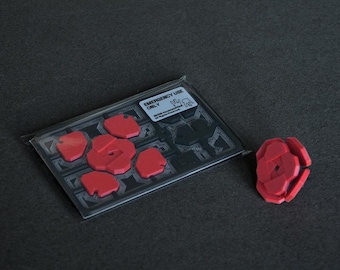 Emergency Red Rose Kit | 3D Printed PLA Plastic Assembly