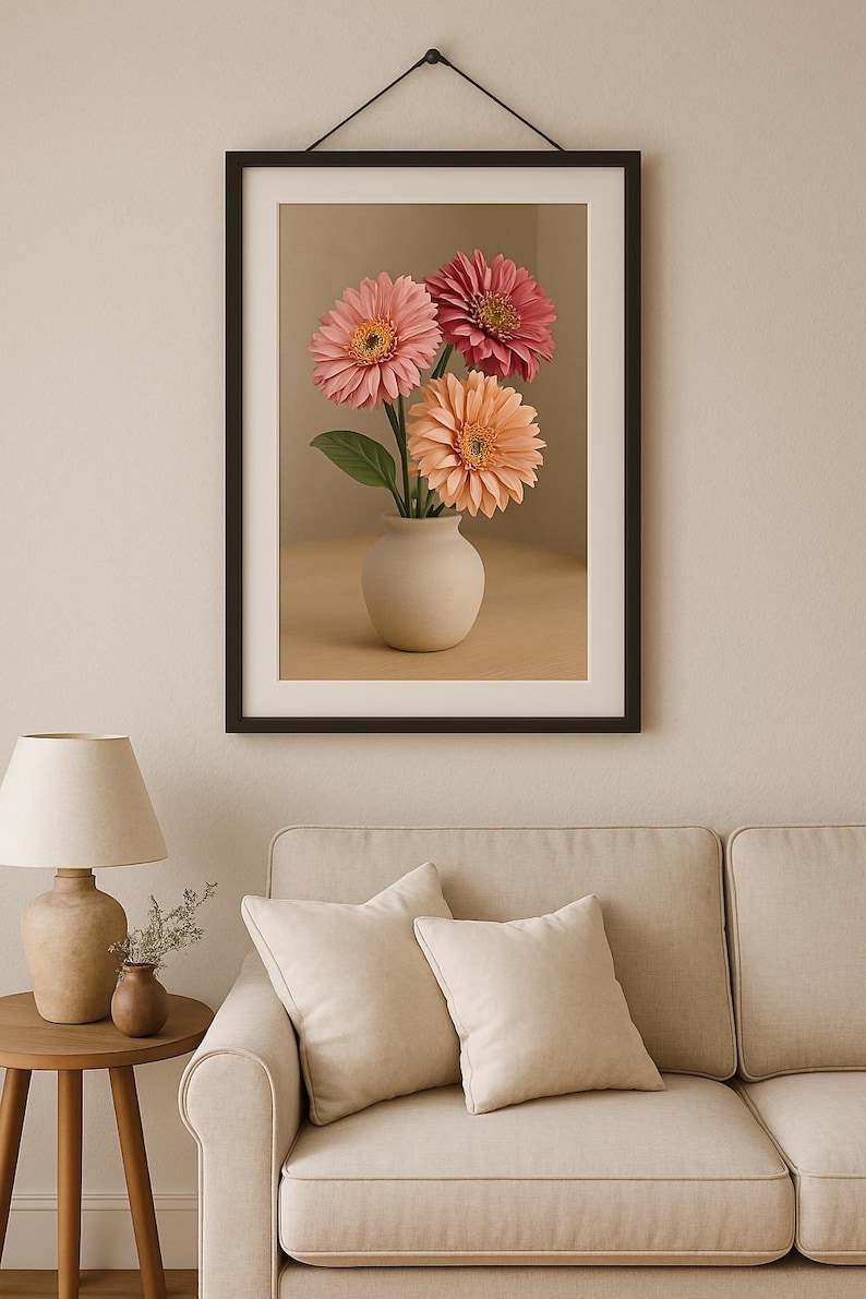 3D Gerbera Daisy 100 Kathy Barefield Wall Mural Wall Murals