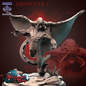 Drowner dnd mini dungeons and dragons miniature
