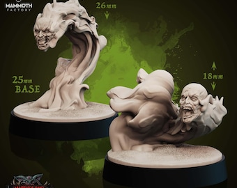 Płonące głowy dnd mini dungeons and dragons płonąca czaszka miniatura