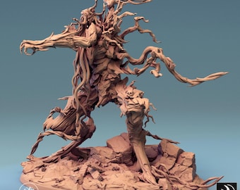 Dryad dnd mini dungeons and dragons treeman wargame proxy treefolk wood elf miniatura