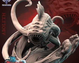 Aboleth dnd mini dungeons and dragons morskie stworzenie aboleth miniatura