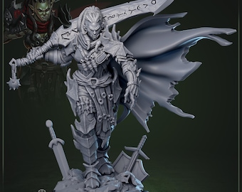 Ironcrag War-matron dnd mini dungeons and dragons miniatura orka