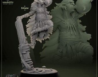 Marsh Goblin Archer Miniature, figurka żywiczna D&D (podstawka 25 mm)