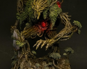 Lord Ironwood dnd mini dungeons and dragons treefolk miniature driada titan feywild