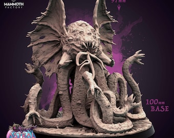 Voidspawn Gargantua dnd mini dungeons and dragons mindflayer miniaturowy hive mind