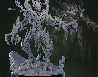 Deeproot Stalker DND Mini Dungeons and Dragons Dryad Miniature