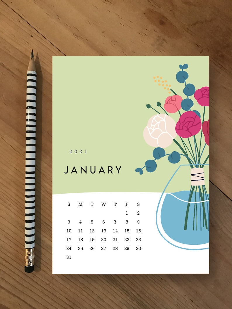2023 DESK CALENDAR/5 X 7 Calendar Refill/2023 Desk Calendar Etsy