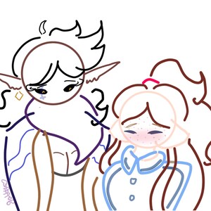 Custom OC Silly Sketches Commissions