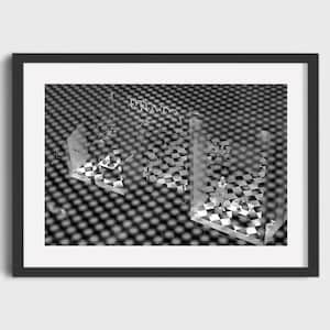 Luxury Designer Store Display - Black and White Fashion Art Photography Digital Print - Contemporary photo print.