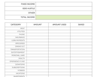 Budget Planner