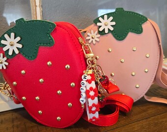 STORE CLOSING- Strawberry Purse: Kids Crossbody Bag