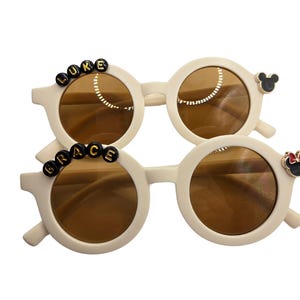Custom Kids Sunglasses: Mickey Mouse Inspired, Personalized Name
