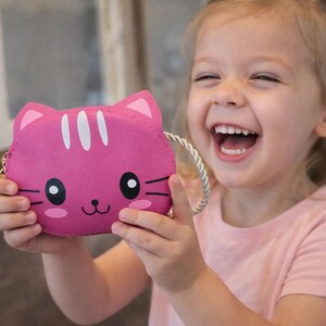 STORE CLOSING- Kitten Crossbody Bag: Custom Kids Purse