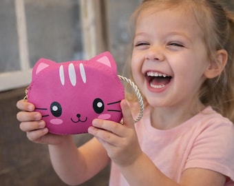 STORE CLOSING- Kitten Crossbody Bag: Custom Kids Purse