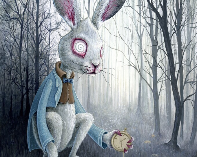 Рисунок алисы из игры зайчик