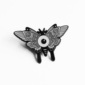 Butterfly Moth enamel pin
