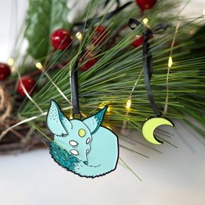 Tree Ornament - Glow in the dark fox