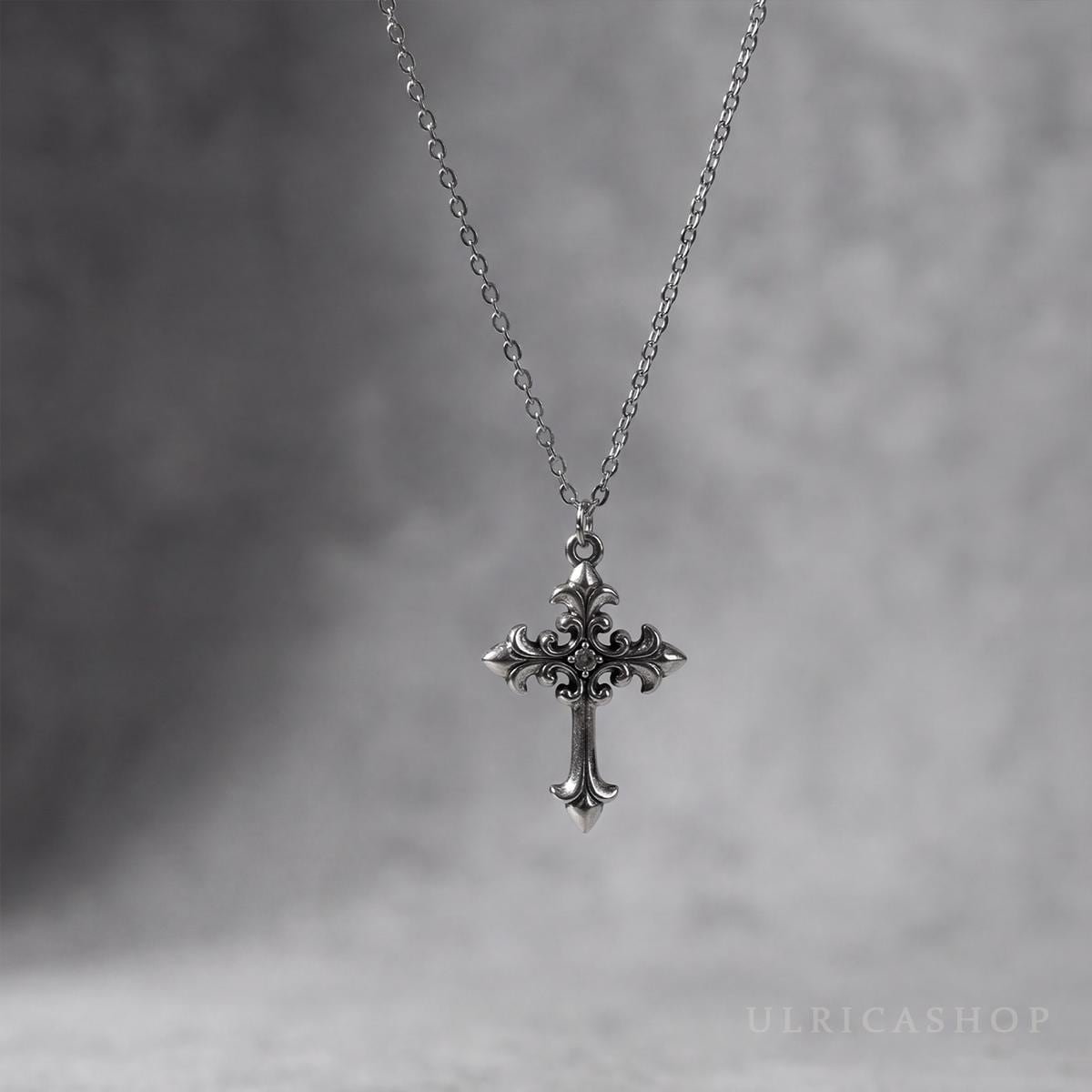 Y2k cross necklace - Etsy 日本