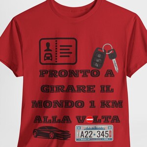 Unisex T-shirt van zwaar katoen, klaar voor avontuur - perfect voor roadtrips of reisliefhebbers, cadeau voor nomaden, vakantiekleding, reis-T-shirt