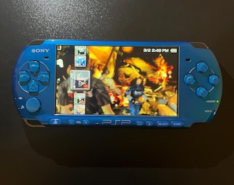 Sony PSP-3000 Vibrant Blue - Good Condition - Charger + New Sony PSP-3000 Vibrant Blue - Good Condition - Charger + New