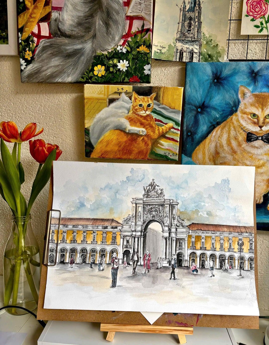 Visual Reference: Custom Hand Painted Acrylic Artwork