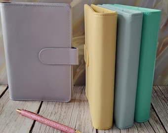 A6 Binder – Perfect for Savings Challenges & Budget Binder or Planner | Magnetic Buckle Closure| One Saving Challenge
