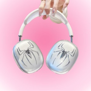 AirPods Max Case Spider Black – Apple Headphone Accessory, Spider Design, Gift, Aura