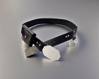 Luke Skywalker Jedi Costume Belt z klipsem Saber i woreczkiem Real, Star Wars Costume Mandalorian Cosplay, Return Jedi, Ręcznie robiony skórzany pasek