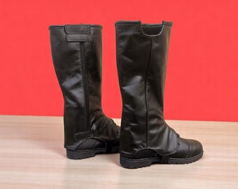 Funda de cuero para botas inspirada en Boba Fett, hecha a mano. Funda para botas Bo-Katan Kryze. Funda para botas mandalorianas. Funda para zapatos de disfraz de Halloween. Funda de cuero para botas Jedi.