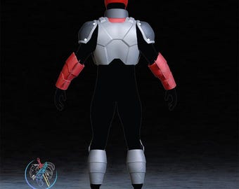 Armor Redhood Knightfight | cosplay armor | 3d printed prop