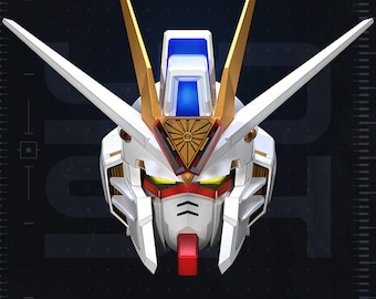 Helmet prop Gundam Mighty / cosplay helmet