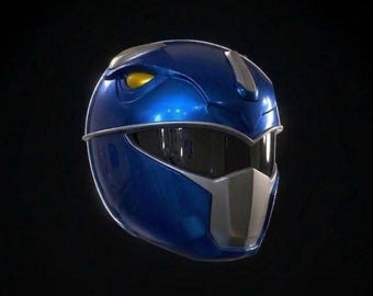Helmet cosplay prop Blue ranger/ cosplay helmet