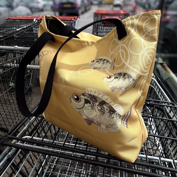 Rabbitfish Tote Bag – 15" Polyester Leisure Bag