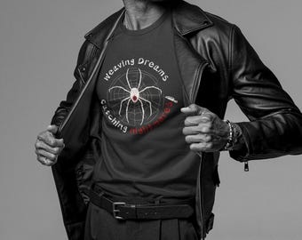 Camiseta de telaraña espeluznante, camiseta gótica de atrapasueños